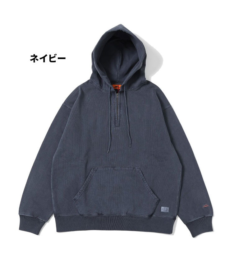 KRIFF MAYER クリフメイヤーヘビーウェイトピグメントハーフZIP 2425805 パーカー 裏毛 14.1オンス ヘビーウェイト | KRIFF MAYER | 05