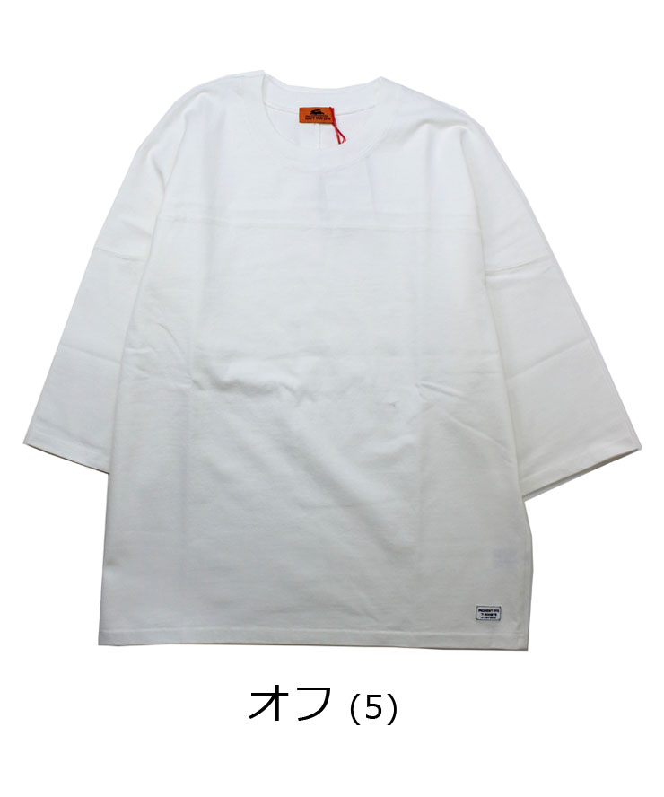 KRIFF MAYER クリフメイヤー ヘビーオンスピグメントフットボールTee メンズ tシャツ 2435808オフ(05) | KRIFF MAYER | 01