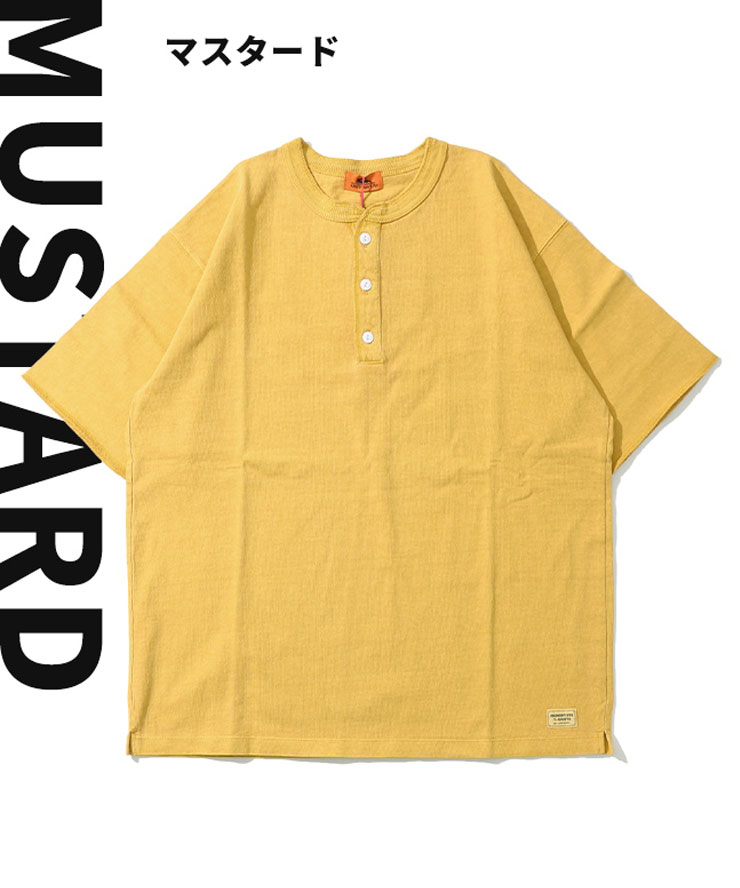 KRIFF MAYER クリフメイヤー ヘビーウェイトピグメントヘンリーTee 2455803 ヘビーOZ天竺 アメカジスタイル ヴィンテージ風 | KRIFF MAYER | 05