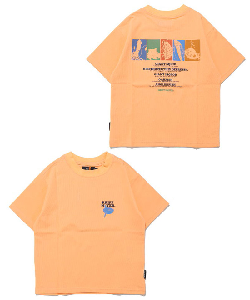 KRIFF MAYER クリフメイヤー キッズ Tシャツ 半袖 夏 涼タッチ シャリTee 深海生物 接触冷感 子供服 男の子 女の子 おしゃれ J2547833 | KRIFF MAYER | 01