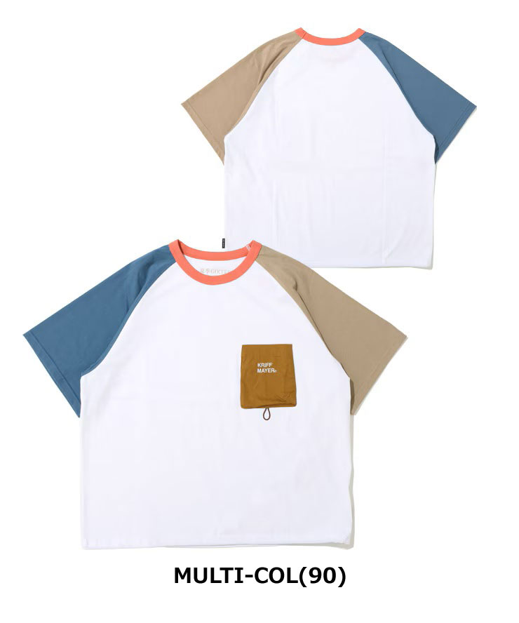 爆買 / KRIFF MAYER クリフメイヤー Tシャツ メンズ 半袖 夏季GO！T 2555104 春夏 接触冷感 UVカット 吸水速乾 ドライ ポケットT アウトドア | KRIFF MAYER | 01