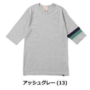クリフメイヤー KRIFF MAYER 日本製 タイトフィット 切替 5分袖 Tシャツ MENS 8...