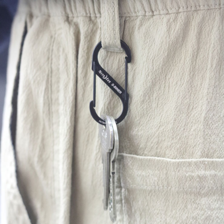 カラビナ キーホルダー NITEIZE ナイトアイズ エスビナー #2 NI00737 NI00743 / 男性 女性 メンズ レディース キーリング