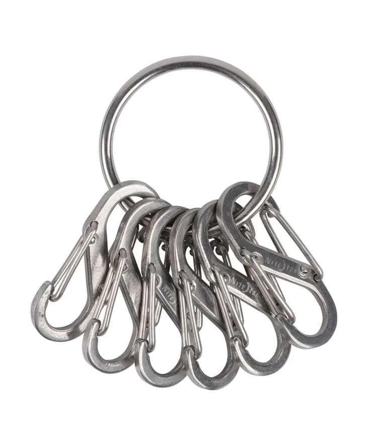 NITEIZE ナイトアイズ キーリング スチール NI02626 | NITE IZE | 01