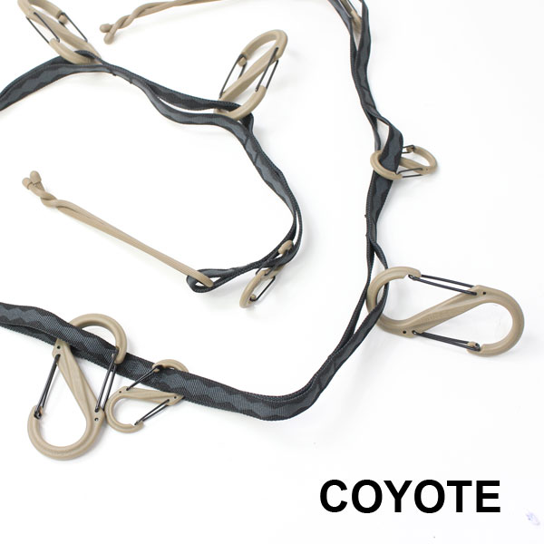 ナイトアイズ GEAR LINE 4フィート（122cm) NiteIze キャンプ アウトドア ループ ランタン 吊り下げ 収納 小物 ハンギングチェーン | NITE IZE | 02