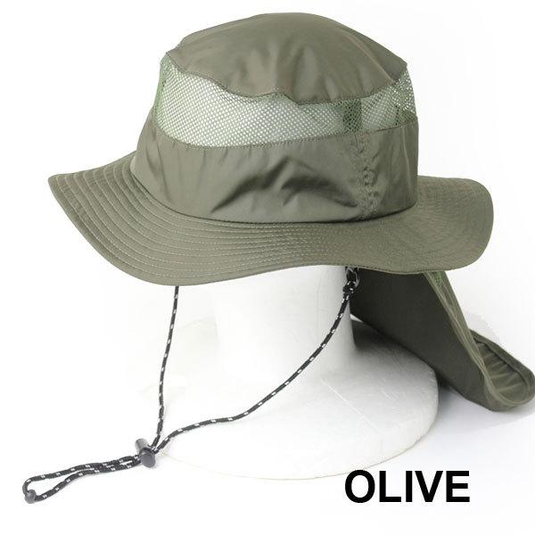 サンシェード サファリハット 帽子 春物 メンズ 大きいサイズアウトドア 帽子 無地 コンパクト 日よけ | protocol | 04