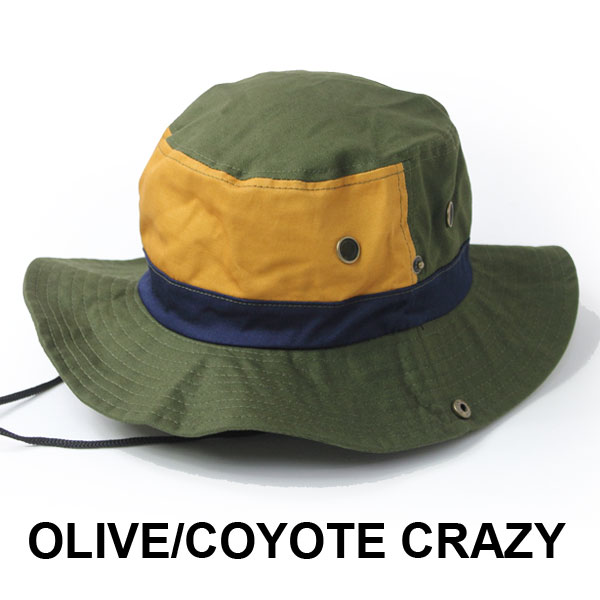 アドベンチャー サファリハット メンズ レディース 帽子 UVケア キャンプ アウトドア 野外フェス 春 夏 紫外線対策 洗える コットン | protocol | 07