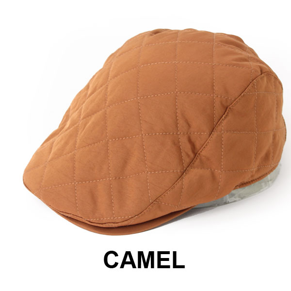 ハンチング帽 メンズ 冬 レディース 帽子 キルティング ハンチング 帽子 ハンチングキャップ アウトドア レトロ 耐寒 防風 厚手 | protocol | 04