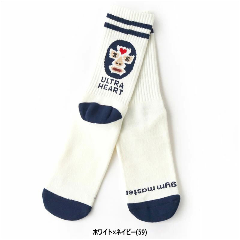 gym master ジムマスター 覆面レスラージャガードソックス 靴下 メンズ レディース  G766618 春夏 | gym master | 03