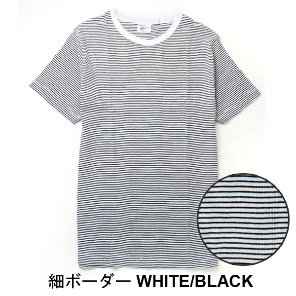 Robert P.Miller ロバートピーミラー 半袖ボーダーTee Tシャツ メンズ レディース | Robert P. Miller | 05