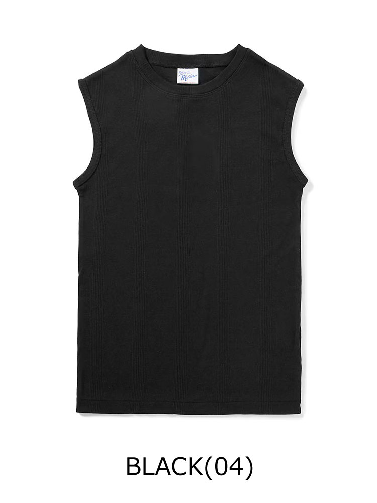 タンクトップ レディース ボーダー Robert P.Miller ロバート・ピー・ミラー  パネルリブ 848c 春 夏 春夏 ノースリーブ Tee | Robert P. Miller | 02