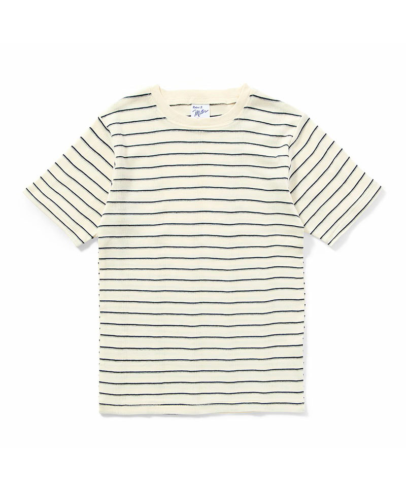Robert P.Miller ロベルト・ピー・ミラー Tシャツ レディース 半袖 Panel-rib C/N Tee GS パネルリブ クルーネック 春夏 リブTシャツ カジュアル 863C | Robert P. Miller | 02