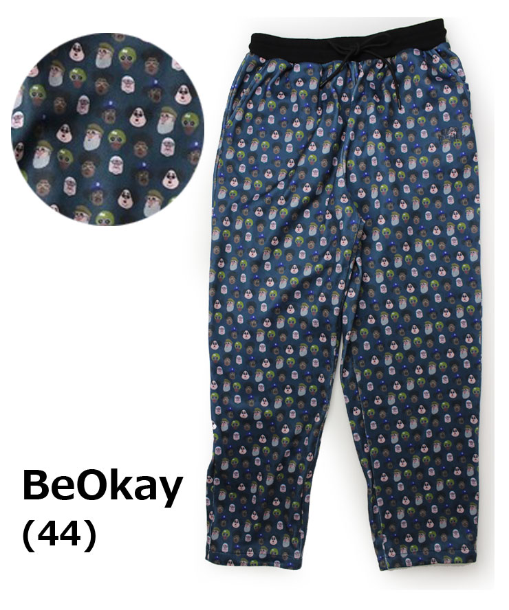 ジムマスター gym master ニットフリースハッピーペイント パンツ G433719 フリース ニット レスラー メンズ レディース | gym master | 02