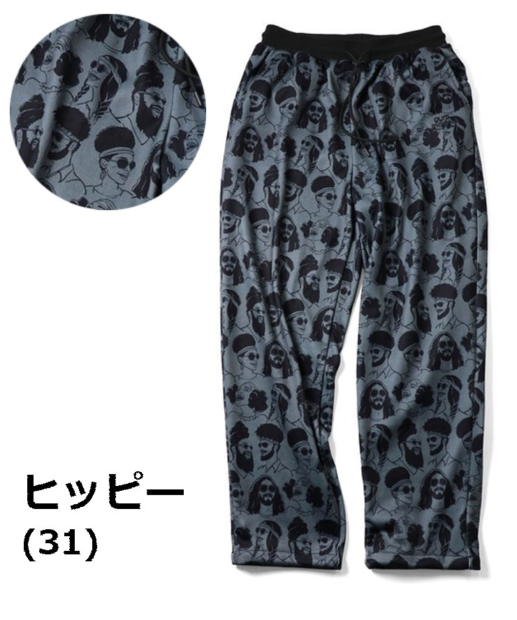 ジムマスター gym master ニットフリースハッピーペイント パンツ G433719 フリース ニット レスラー メンズ レディース | gym master | 01