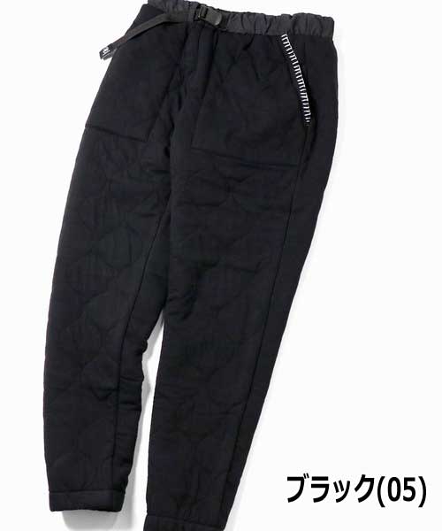 キルティングパンツ メンズ ゴルフ ジムマスター gym master 山登り 登山 暖 ウェーブキルト イージーパンツ  大阪 店舗 取り扱い ウォームアップパンツ G433768 | gym master | 03