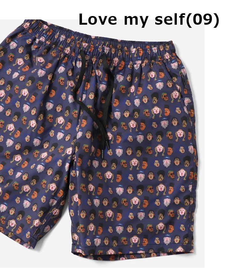 爆買 gym master ジムマスター ハッピーペイントショーツ メンズ 大きいサイズ レディース 覆面レスラー G533707 | gym master | 09