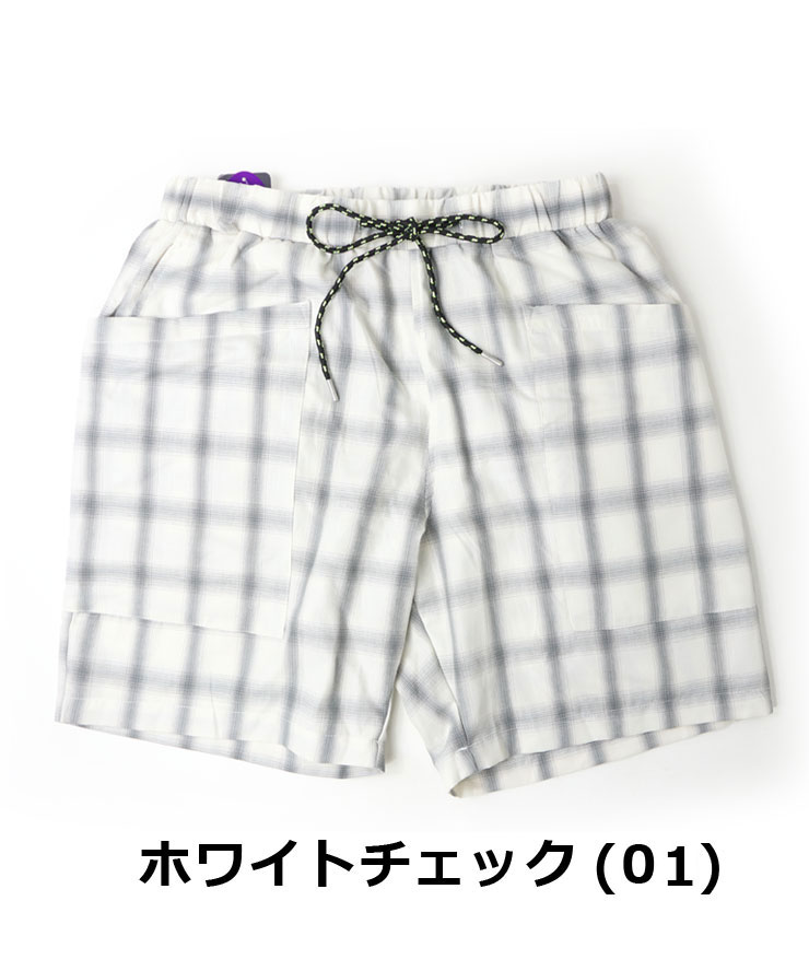 gym master ジムマスター オンブレチェック ガーデニングショーツ  ショートパンツ メンズ ブランド 大きいサイズ レディース G533747 | gym master | 01