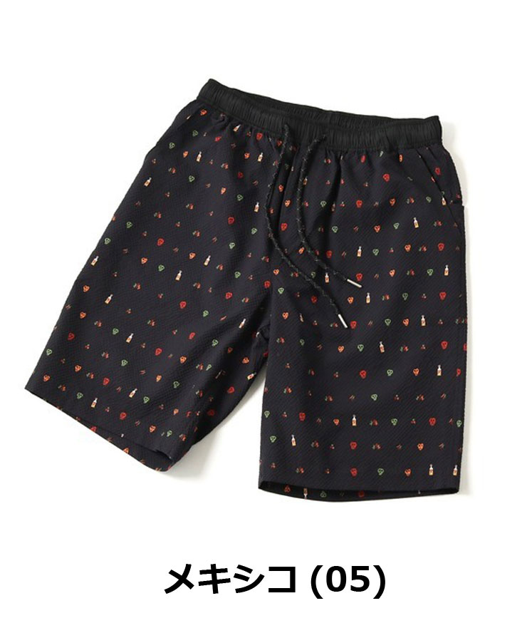 gym master ジムマスター ULシアサッカーハッピーペイント ショートパンツ ショーツ メンズ レディース春 夏 春夏  G533769 | gym master | 03