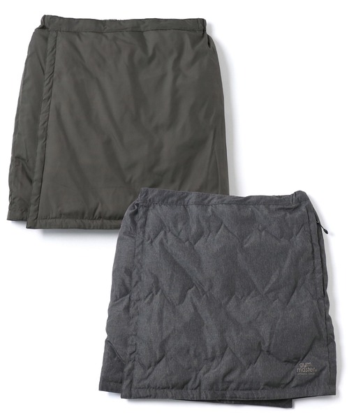 gym master ジムマスター RVマウンテン キルト ラップ スカート G633745 レディース 巻きスカートリバーシブル 中綿 部屋着 秋 冬 秋冬 | gym master | 01