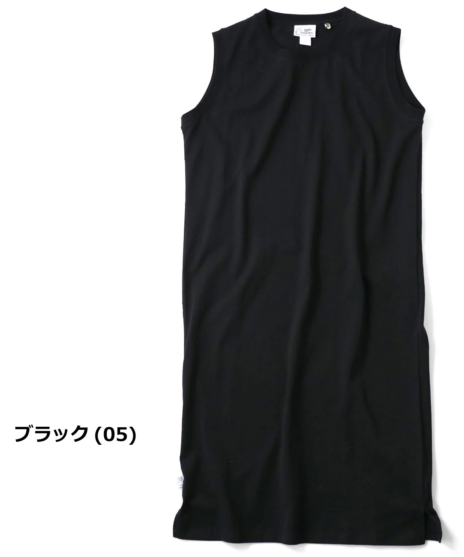 gym master ジムマスター 7.4ozヘビーウェイトワンピース G721716 レディース 春夏 半袖 ワンピース ロングワンピース 厚手 コットン カジュアル | gym master | 01
