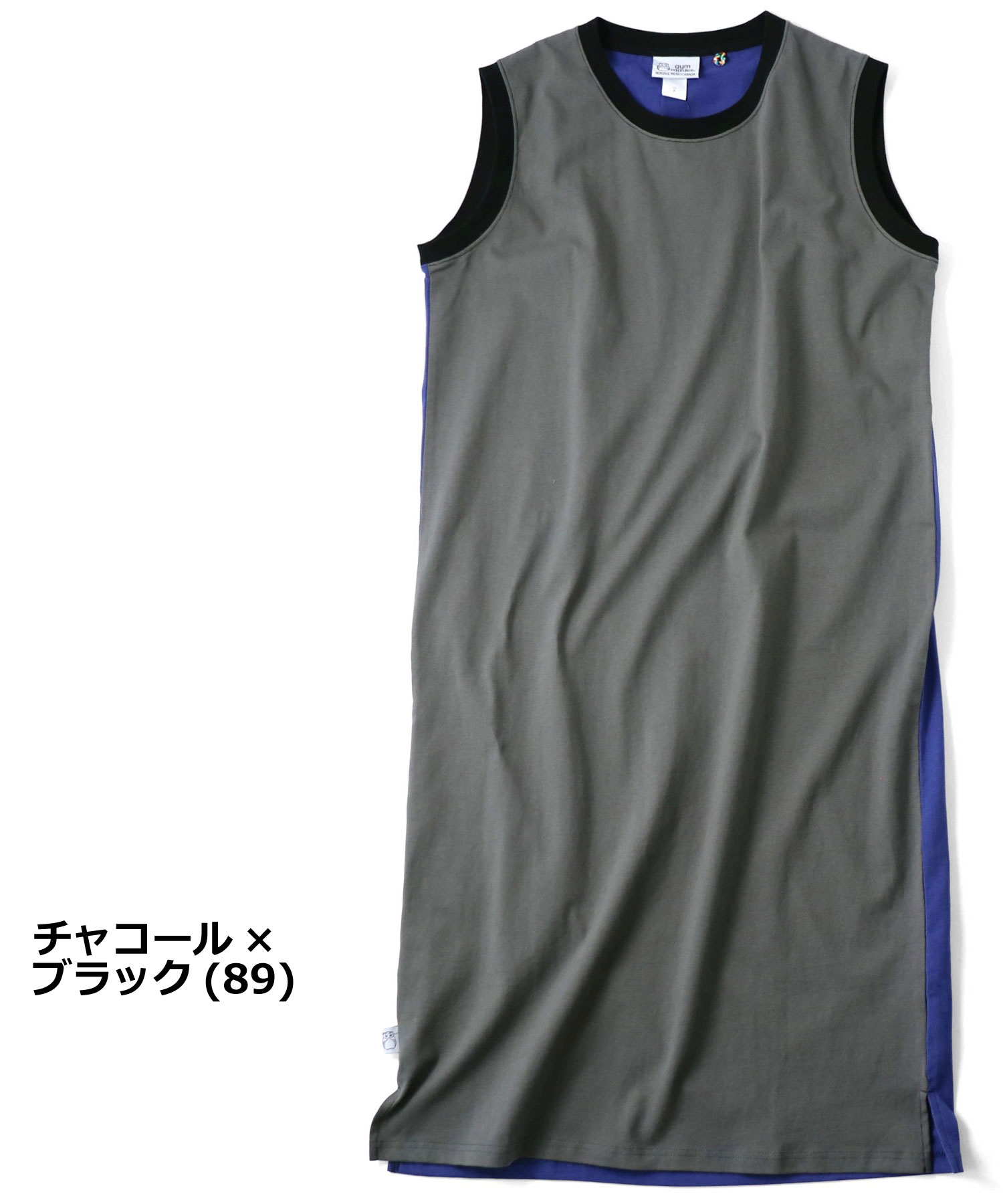 gym master ジムマスター 7.4ozヘビーウェイトワンピース G721716 レディース 春夏 半袖 ワンピース ロングワンピース 厚手 コットン カジュアル | gym master | 05