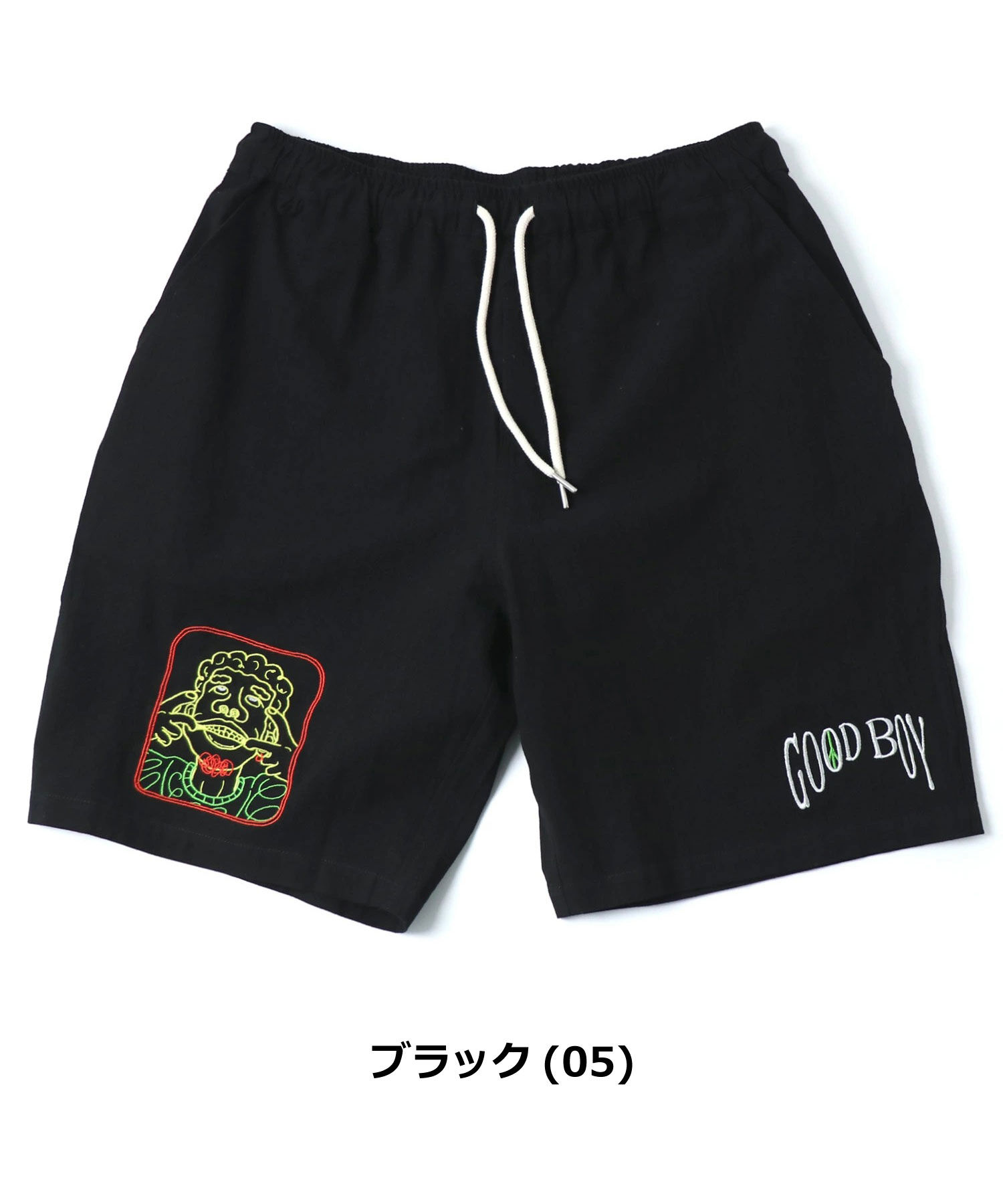 gym master ジムマスター ショートパンツ メンズ GOOD BOY 刺繍ショーツ G721748 春夏 ハーフパンツ イージーパンツ 刺繍 軽量 カジュアル アウトドア | gym master | 03