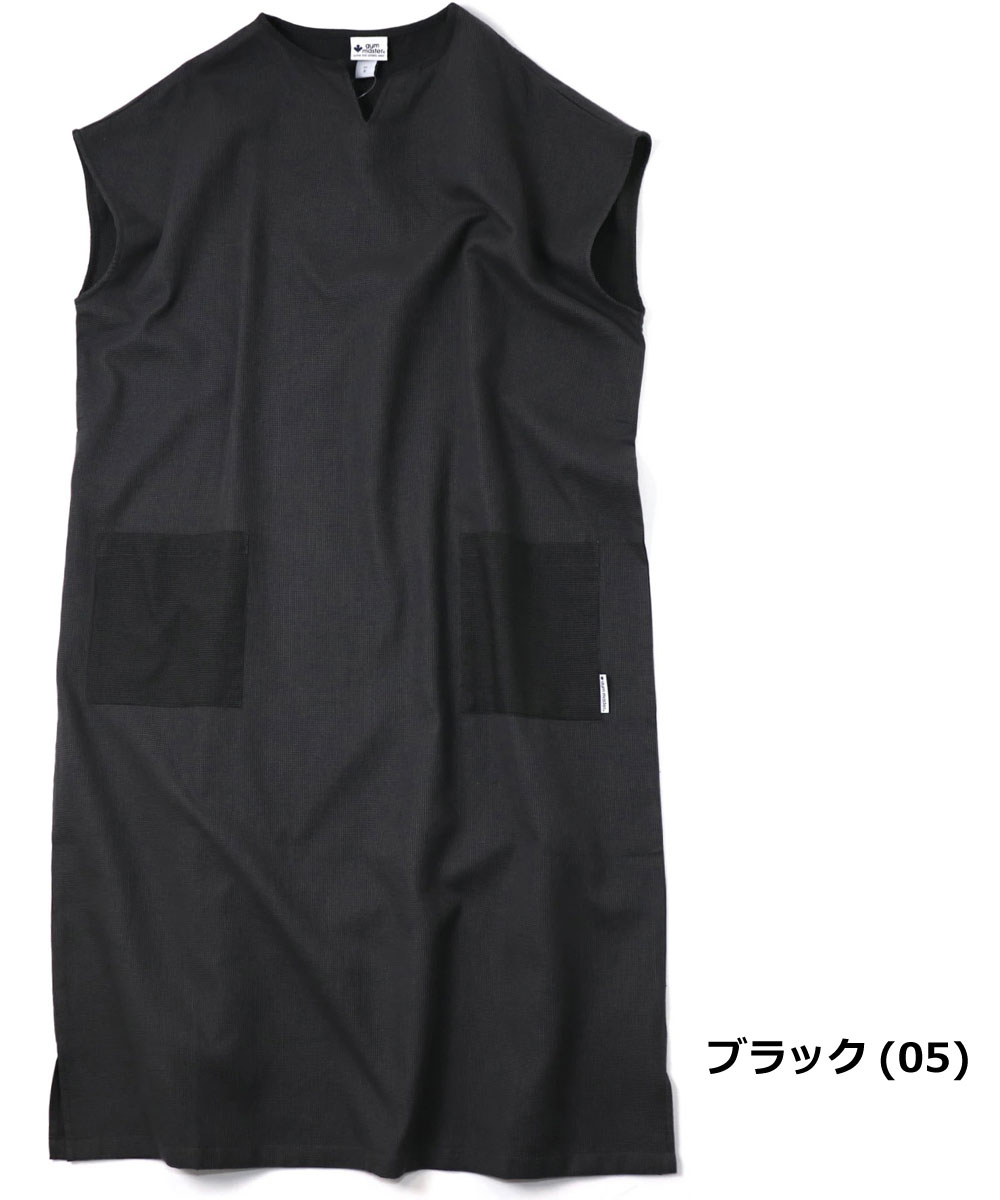 gym master ジムマスター ワッフルウィーブワンピース G733731 レディース 春夏 半袖 ワンピース ロングワンピース ワッフル生地 軽量 カジュアル アウトドア | gym master | 01