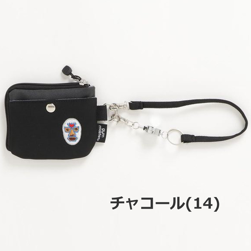 gym master ジムマスター ハッピー刺繍 パスケース G421609 キーケース カードケース 小銭入れ | gym master | 01