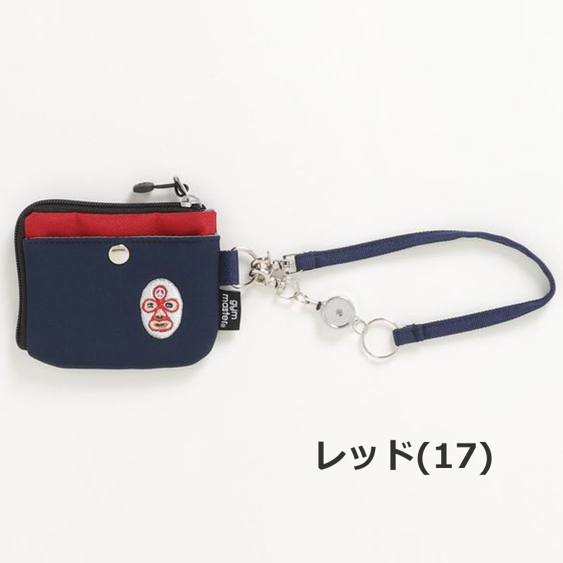 gym master ジムマスター ハッピー刺繍 パスケース G421609 キーケース カードケース 小銭入れ | gym master | 02