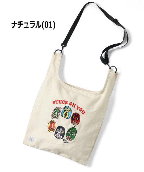 gym master ジムマスター 2WAY刺繍キャンバスショルダーSTUCK ON YOU G421794 | gym master | 01