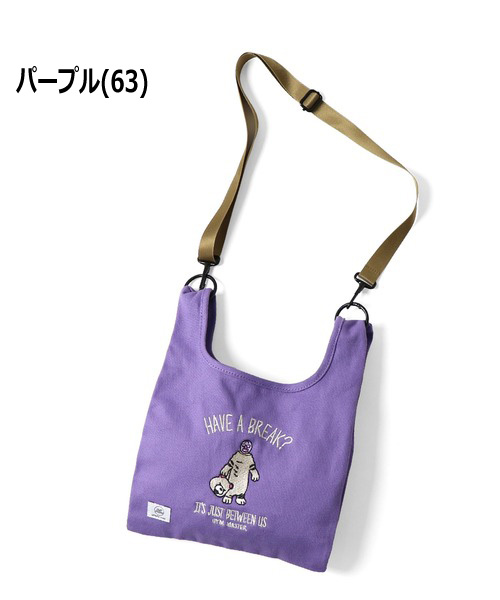gym master ジムマスター 2WAY刺繍キャンバスミニショルダーHAVE A BREAK G421797 | gym master | 03
