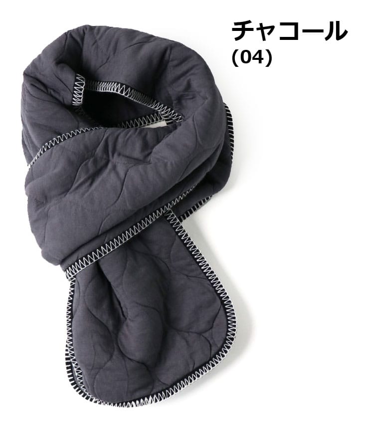 マフラー ジムマスター gym master キルティングマフラー G433770 メンズ レディース 防寒 秋 冬 ギフト プレゼント | gym master | 02