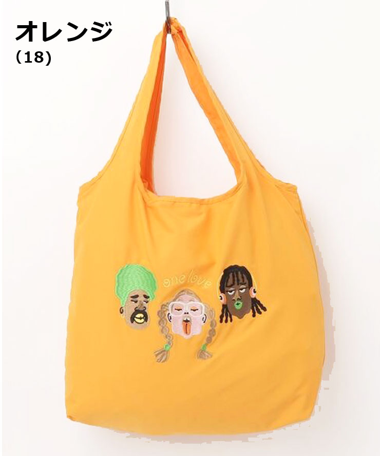 gym master ジムマスター 刺繍 One Love 刺繍 エコバッグ G521772 バッグ トートバッグ メンズ レディース 綿 刺しゅう 春 夏 春夏 | gym master | 02