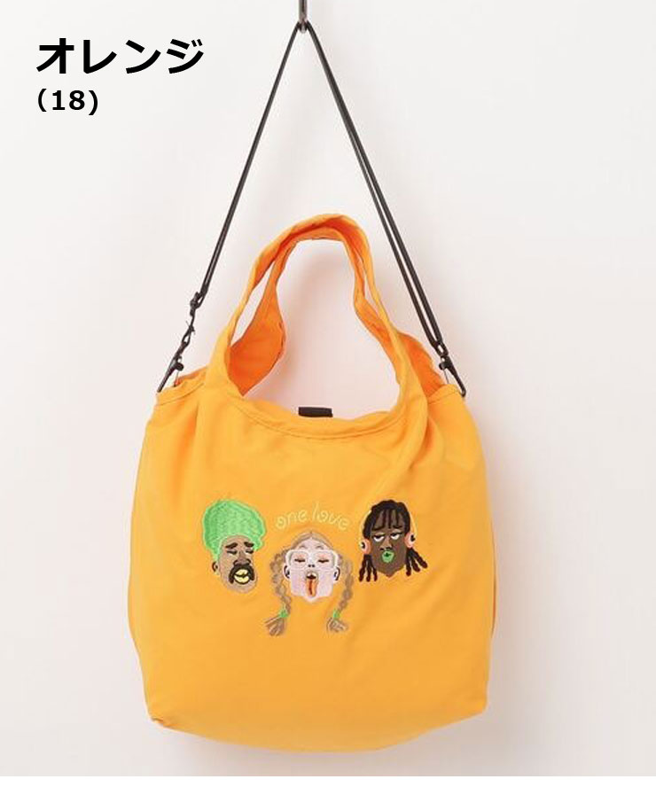 gym master ジムマスター 2WAY One Love 刺繍 ミニショルダー G521773 バッグ メンズ レディース アウトドア エコバック 春 夏 春夏 | gym master | 02