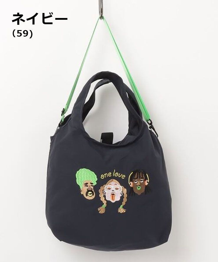 gym master ジムマスター 2WAY One Love 刺繍 ミニショルダー G521773 バッグ メンズ レディース アウトドア エコバック 春 夏 春夏 | gym master | 03
