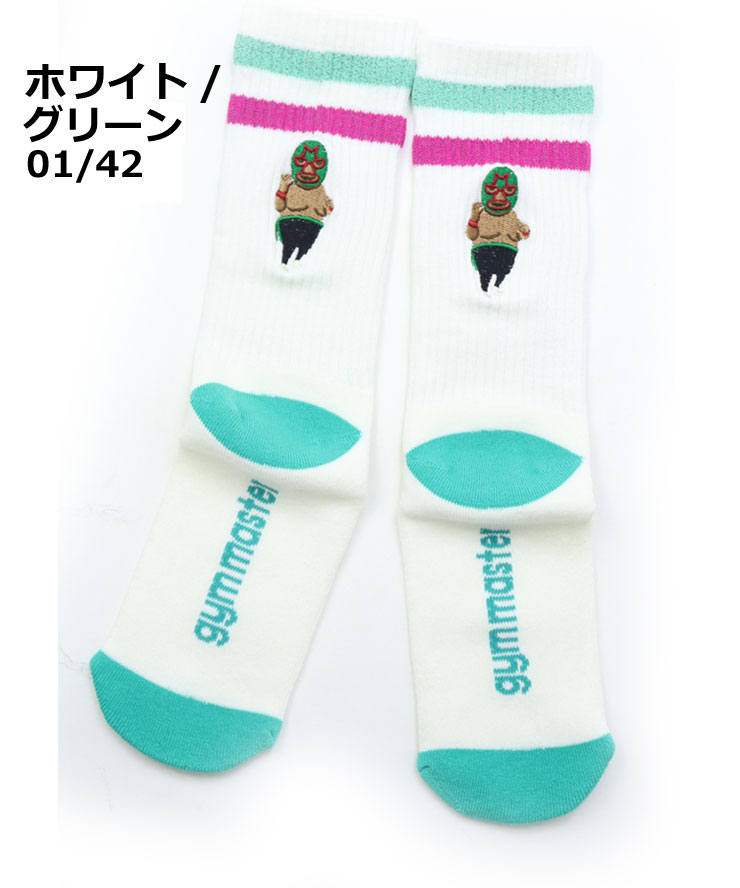 gym master ジムマスター リフレクションライン刺繍 ソックス 靴下 メンズ レディース 春 夏 春夏 G566787 | gym master | 04