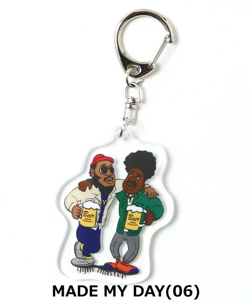 gym master ジムマスター ジムっ子アクリルキーホルダー G599745 アクキー チャーム ギフト プレゼント 覆面レスラー マスクマン 酔拳 酒 おじさん | gym master | 06