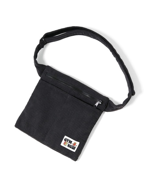 gym master ジムマスター コーデュロイウエストバッグ G621740 ショルダーバッグ 肩掛けバッグ 大容量 大きめ アウトドア 普段使い 旅行 レジャー | gym master | 01