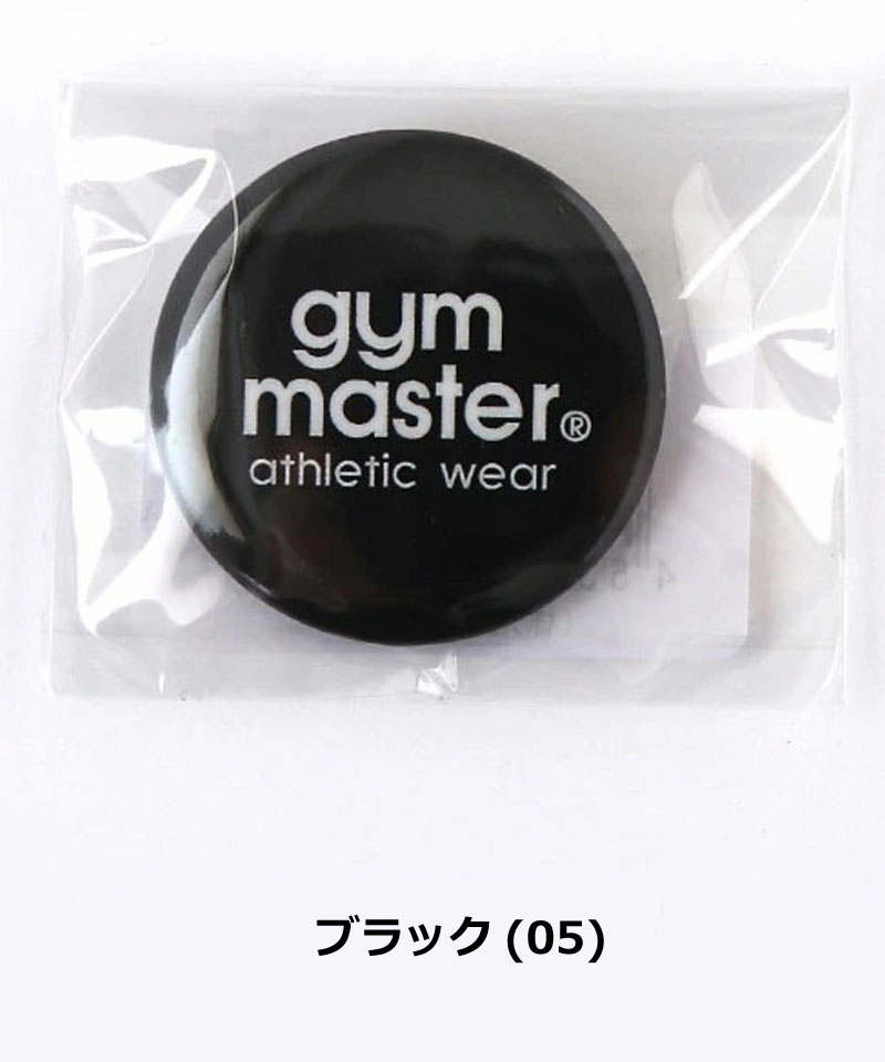 gym master ジムマスター ジムマスター缶バッジ 32mm SMALL G699690 メンズ レディース 缶バッジ ピンバッジ ロゴ 日本製 バッグ 帽子 アウトドア ギフト | gym master | 01