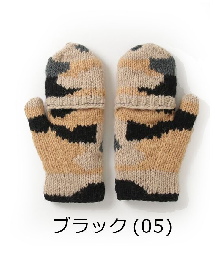 gym master ジムマスター 手編みミトングローブ G699737 レディース メンズ 手袋 指切り ミトン 防寒 レトロ ギフト プレゼント 秋 冬 秋冬 | gym master | 01