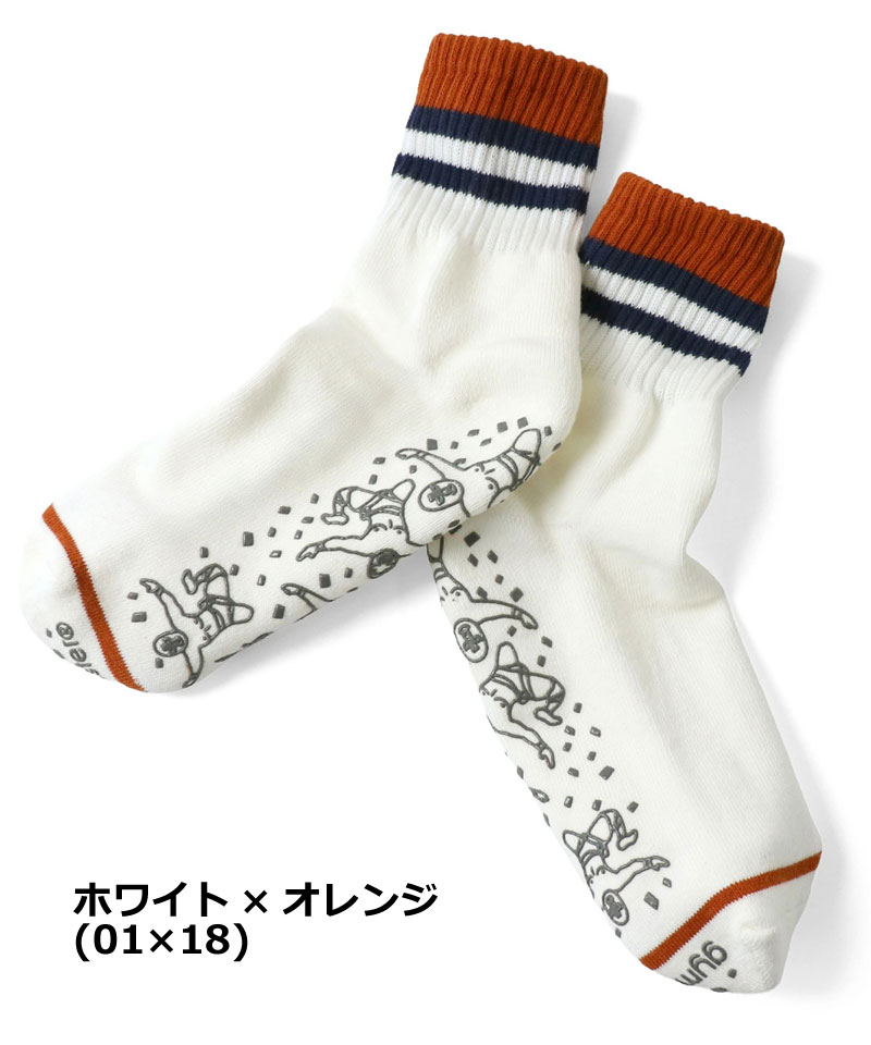 gym master ジムマスター 靴下 メンズ レディース フライングレスラーラバーソックス G766731 春夏 ソックス ミドルソックス おしゃれ カジュアル ギフト | gym master | 02