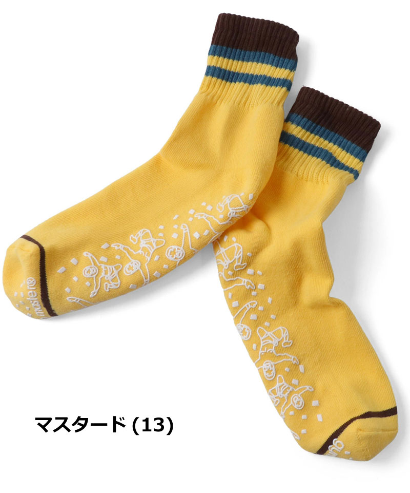 gym master ジムマスター 靴下 メンズ レディース フライングレスラーラバーソックス G766731 春夏 ソックス ミドルソックス おしゃれ カジュアル ギフト | gym master | 03