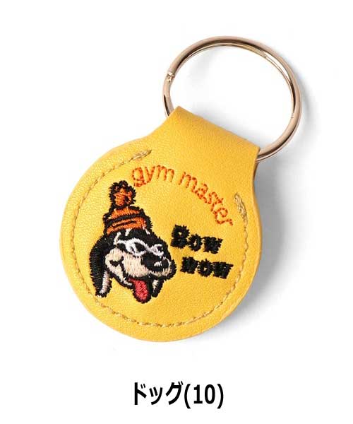 gym master ジムマスター ハッピー 刺繍 コイン キーホルダー G821649 | gym master | 02