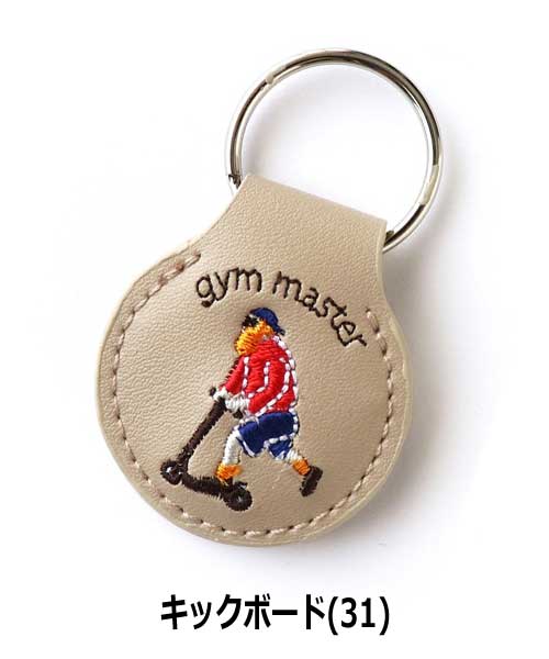 gym master ジムマスター ハッピー 刺繍 コイン キーホルダー G821649 | gym master | 04
