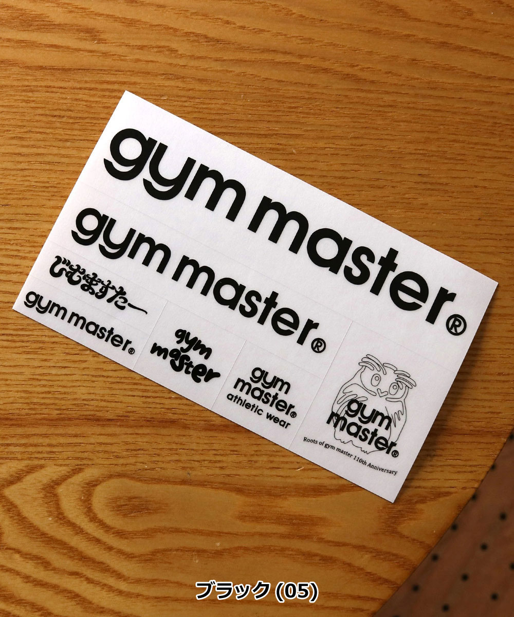 爆買 / gym master ジムマスター クリアステッカー G899791 シール ブランドロゴ 透明 スマホ PC タブレット スーツケース クーラーボックス アウトドア | gym master | 02