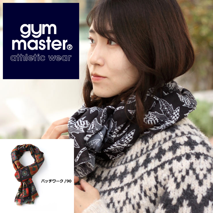 ネックウォーマー / ストール マフラー レディース ブランド メンズ チャムス gym master 総柄 ストール G921600 | gym master | 02