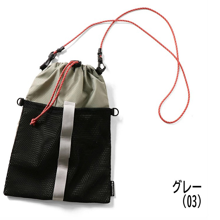 gym master ジムマスター リップストップ ロープ ミニショルダー G921659 ショルダーバッグ 巾着 | gym master | 01