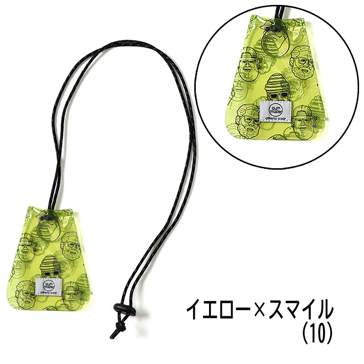 gym master ジムマスター クリア 総柄 ネックストラップ G921672 ネックストラップ キーホルダー キーショルダー | gym master | 03