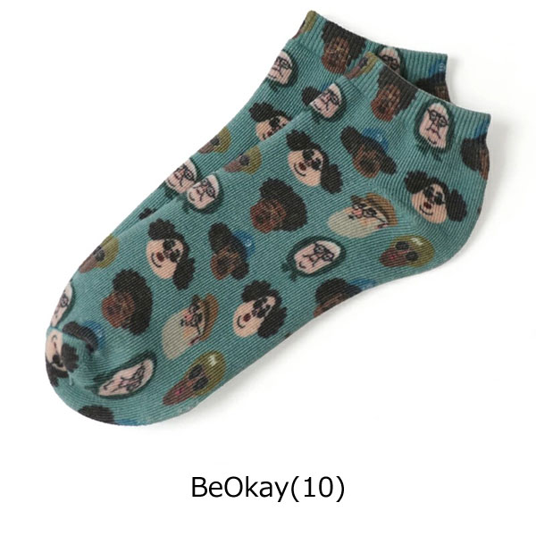 gym master ジムマスター ハッピーペイントアンクルソックス G957394 靴下 ショート丈 くるぶし 柄 アウトドア | gym master | 20