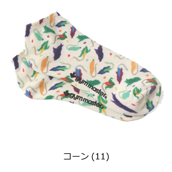 gym master ジムマスター ハッピーペイントアンクルソックス G957394 靴下 ショート丈 くるぶし 柄 アウトドア | gym master | 14